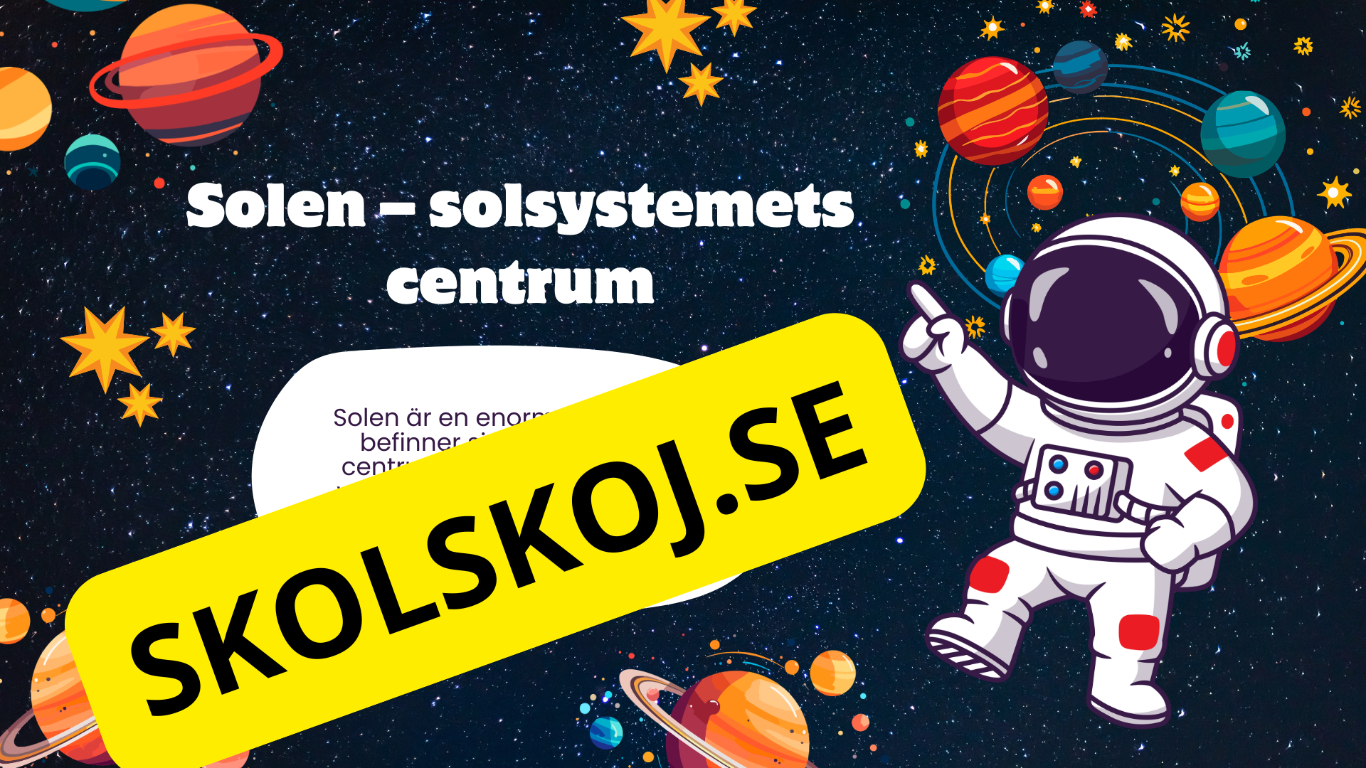Solsystemet – Utforska rymdens underverk