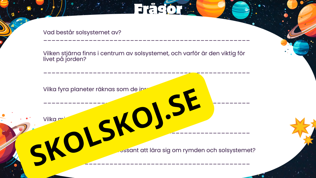 Solsystemet – Utforska rymdens underverk