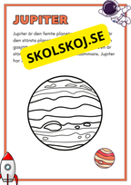 Solsystemet - Kortfakta och frågor (17 sidor)