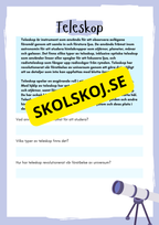 Solsystemet och lite till - Häfte