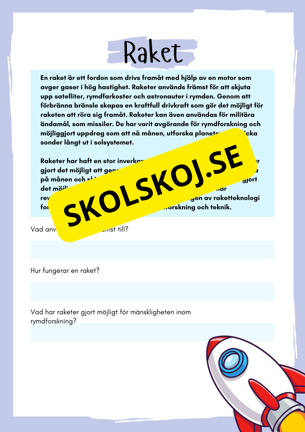 Solsystemet och lite till - Häfte