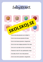 Solsystemet och lite till - Häfte