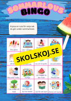 Sommarlovsbingo (4 st)
