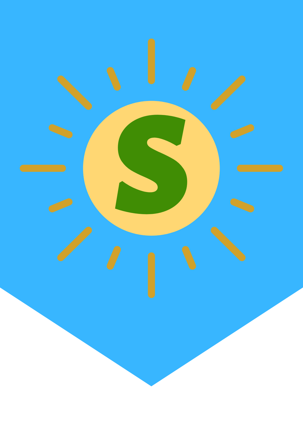 Sommarlov vimplar