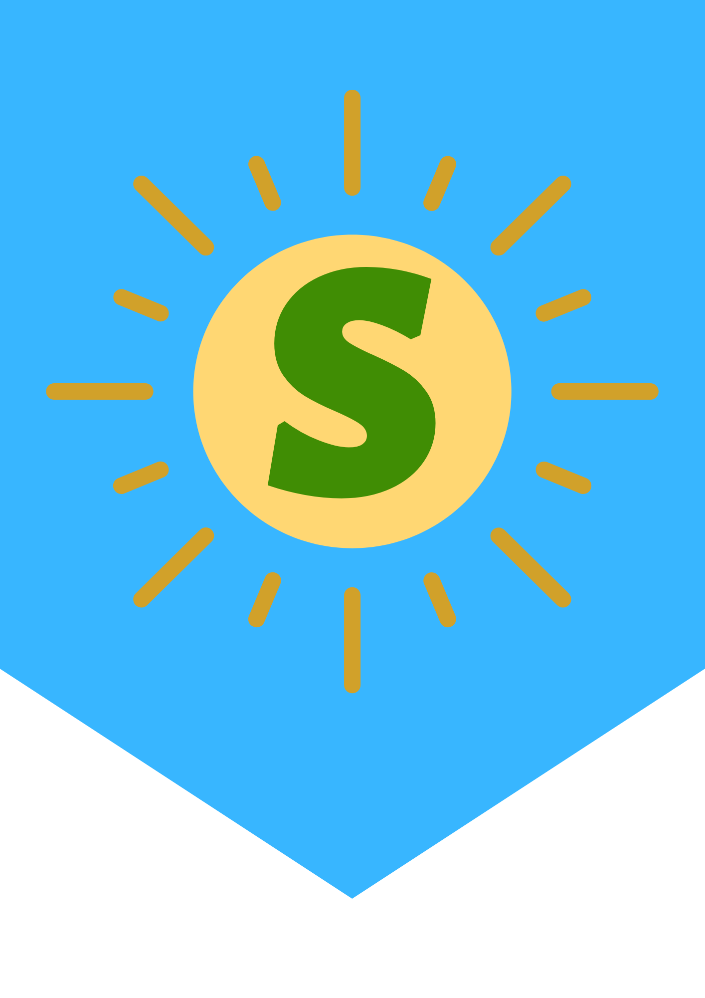 Sommarlov vimplar