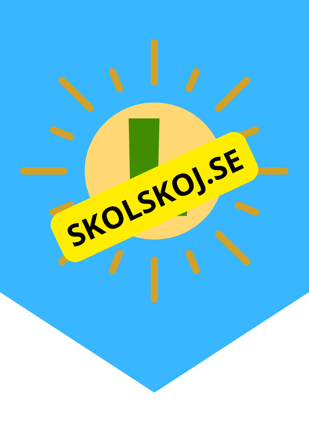 Sommarlov vimplar