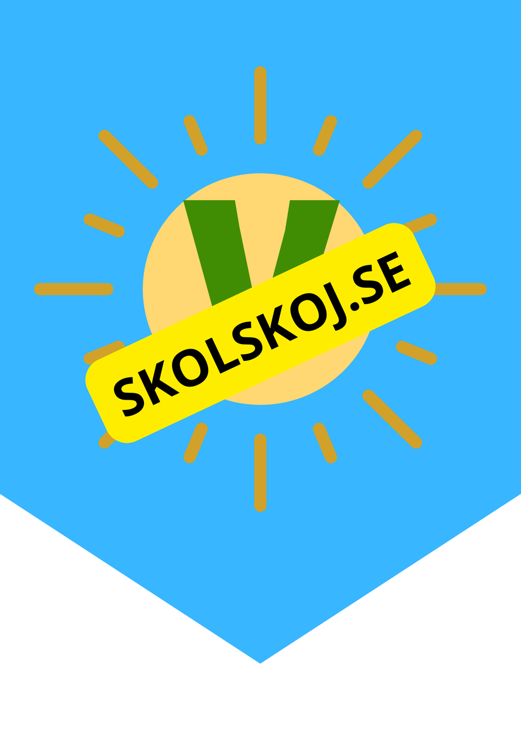 Sommarlov vimplar