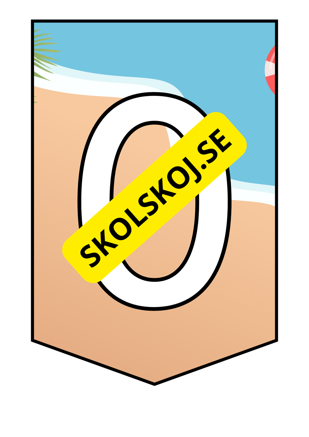Sommarlov vimplar