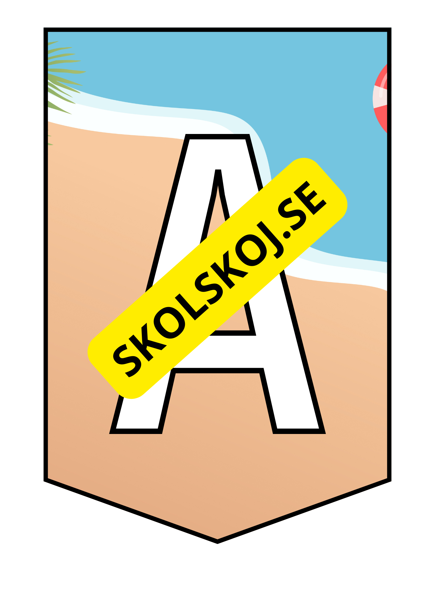 Sommarlov vimplar