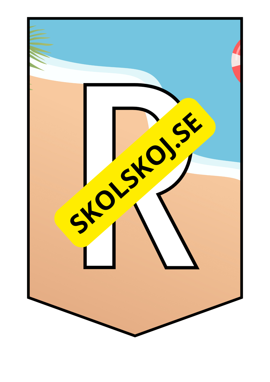 Sommarlov vimplar