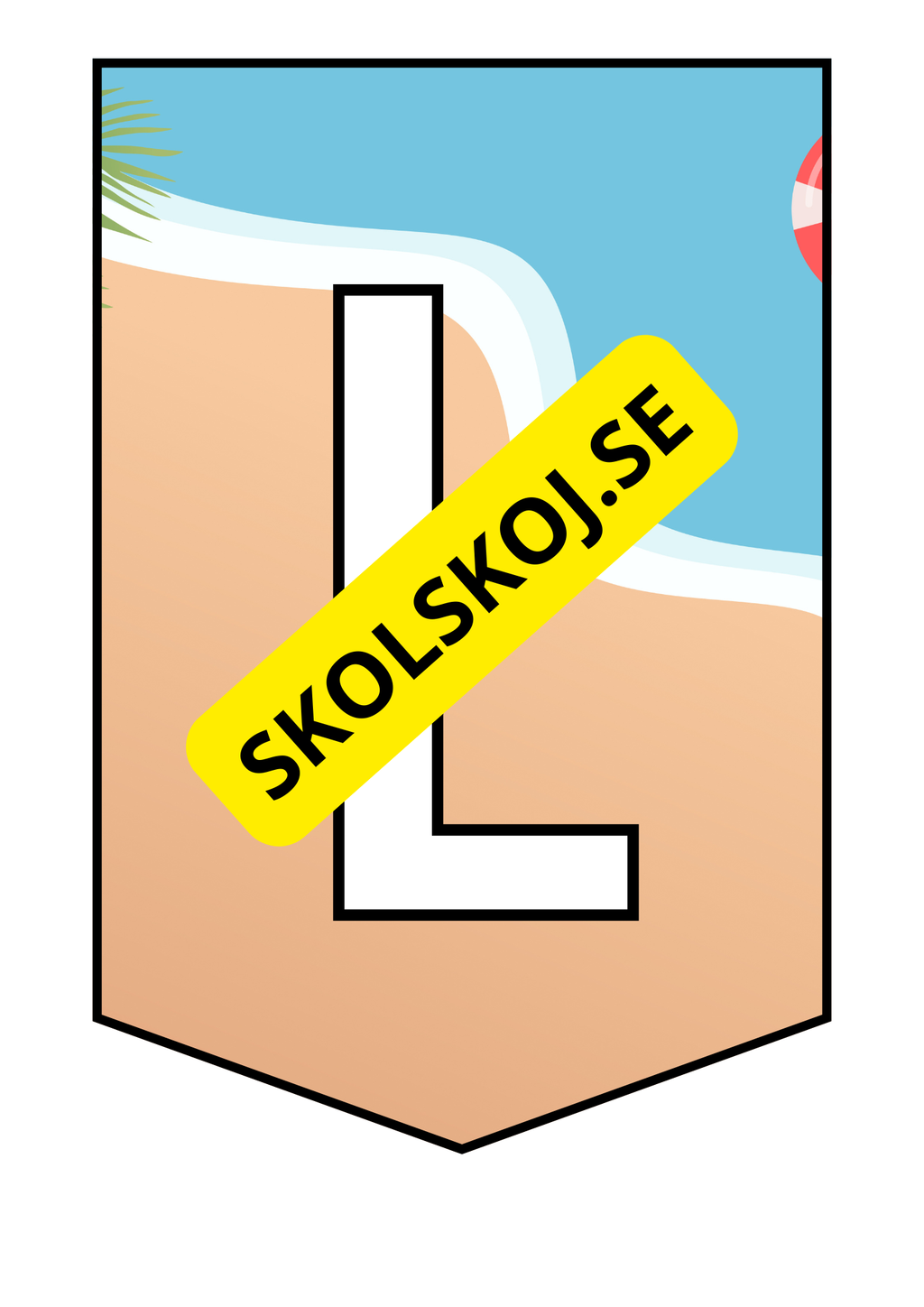 Sommarlov vimplar