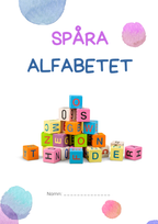 Spåra alfabetet