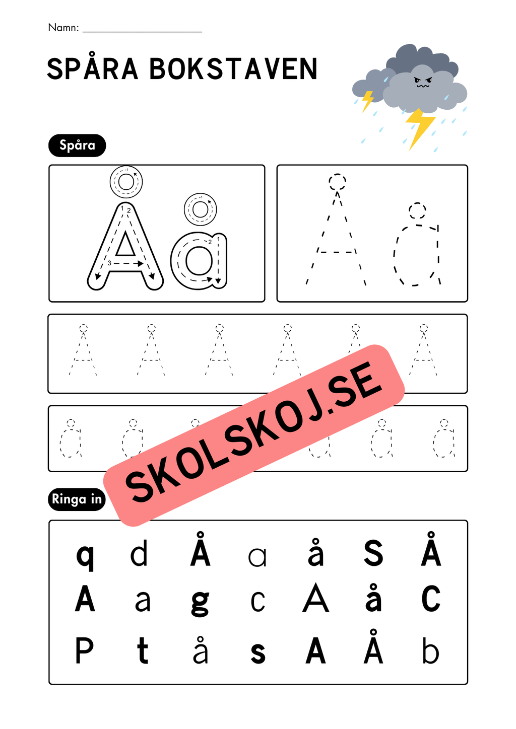 Spåra abc