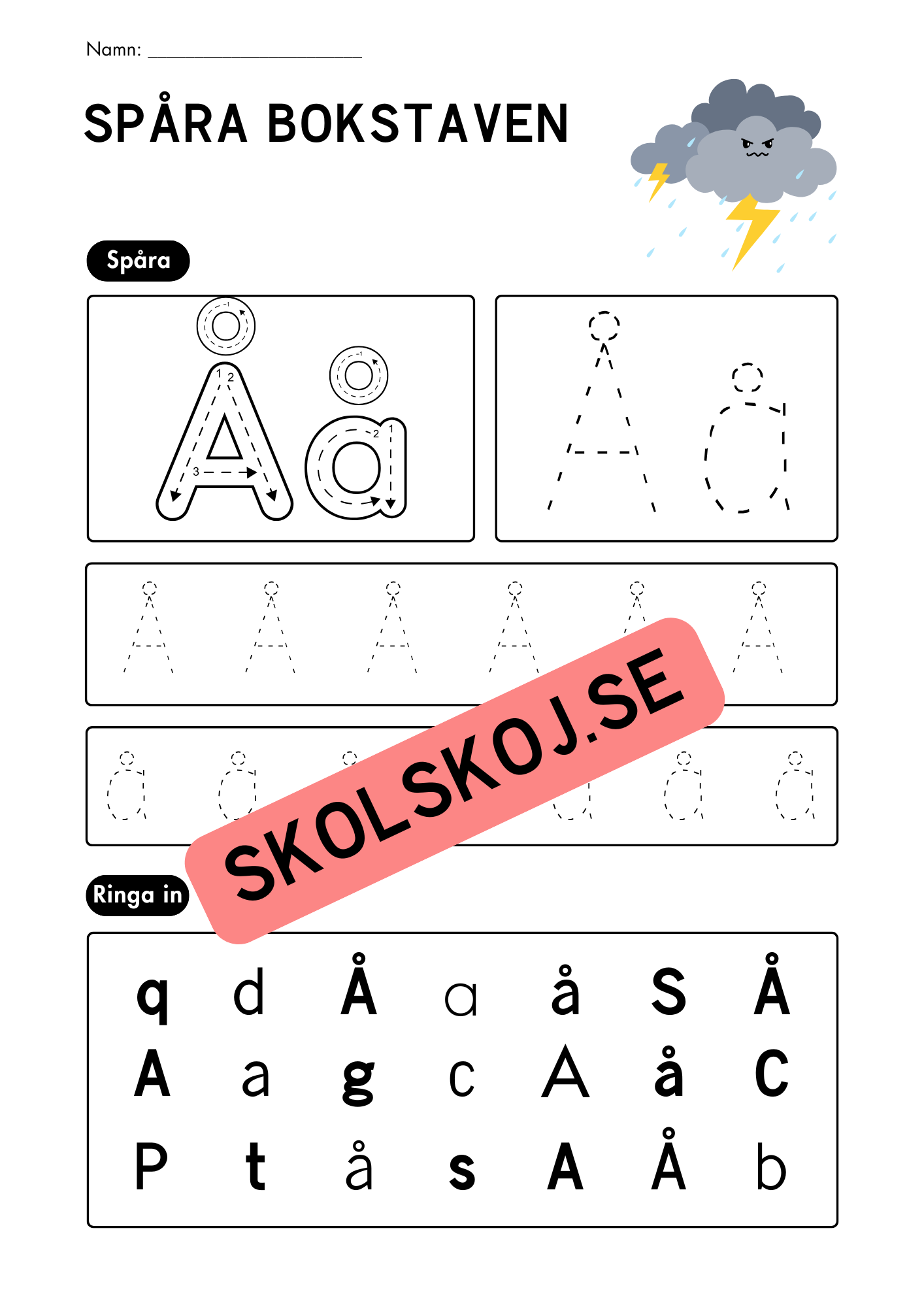 Spåra abc