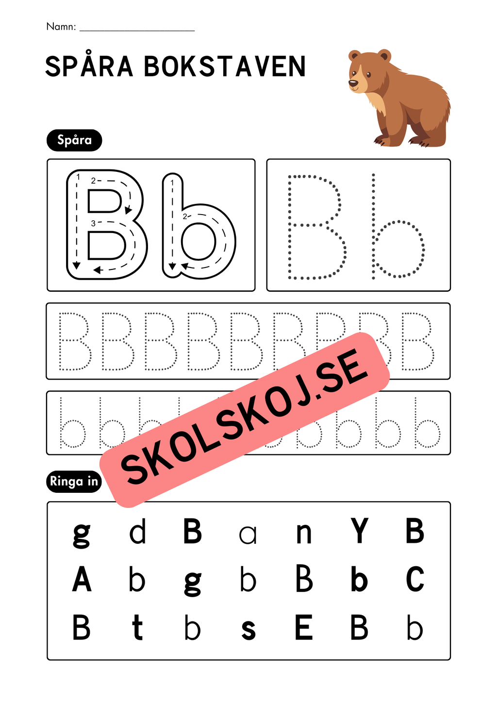 Spåra abc