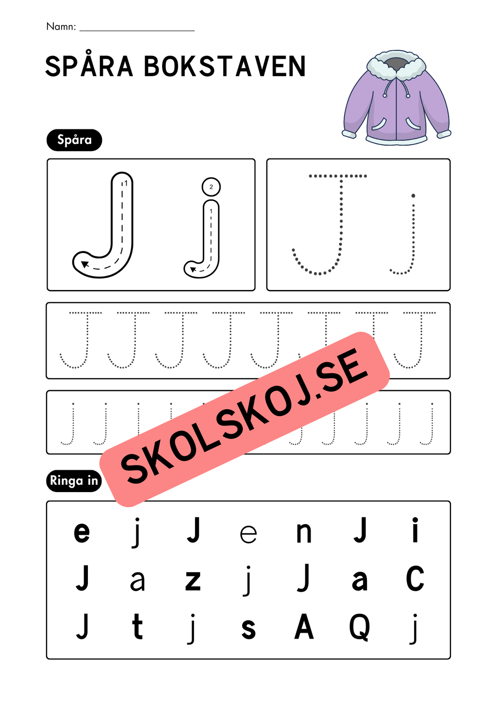 Spåra abc