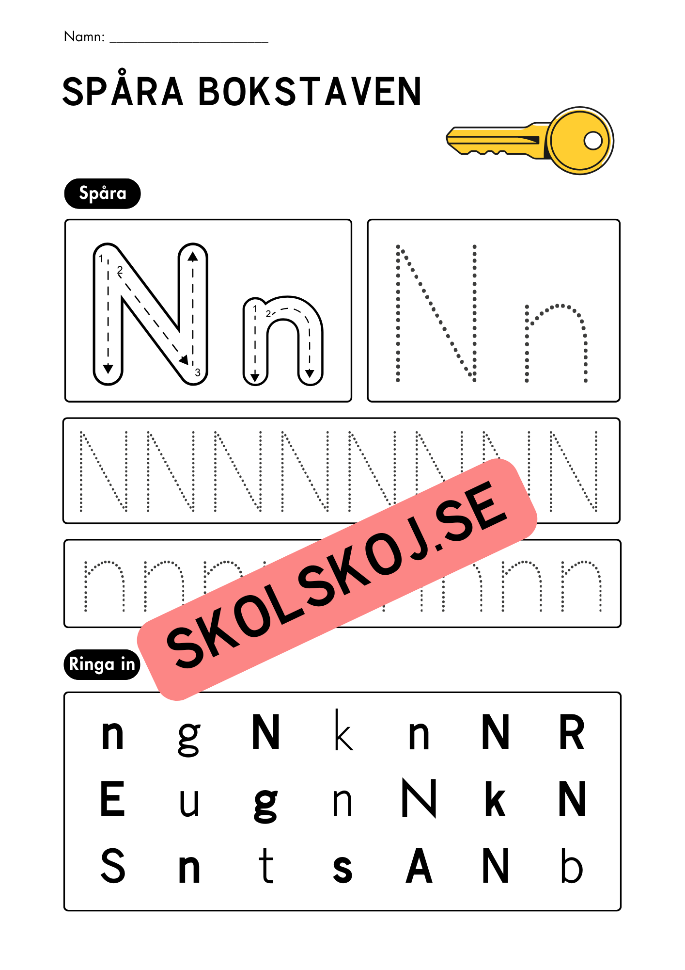 Spåra abc