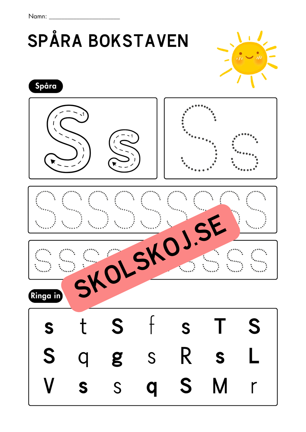 Spåra abc