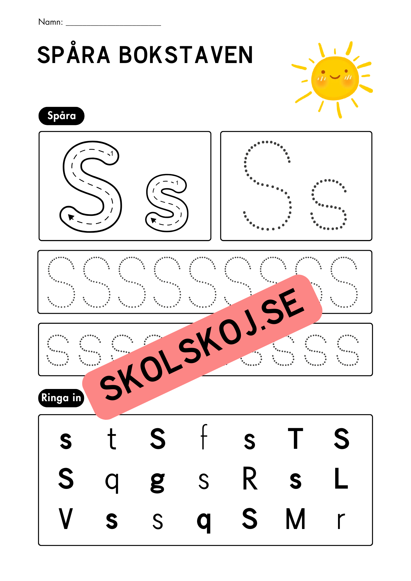 Spåra abc