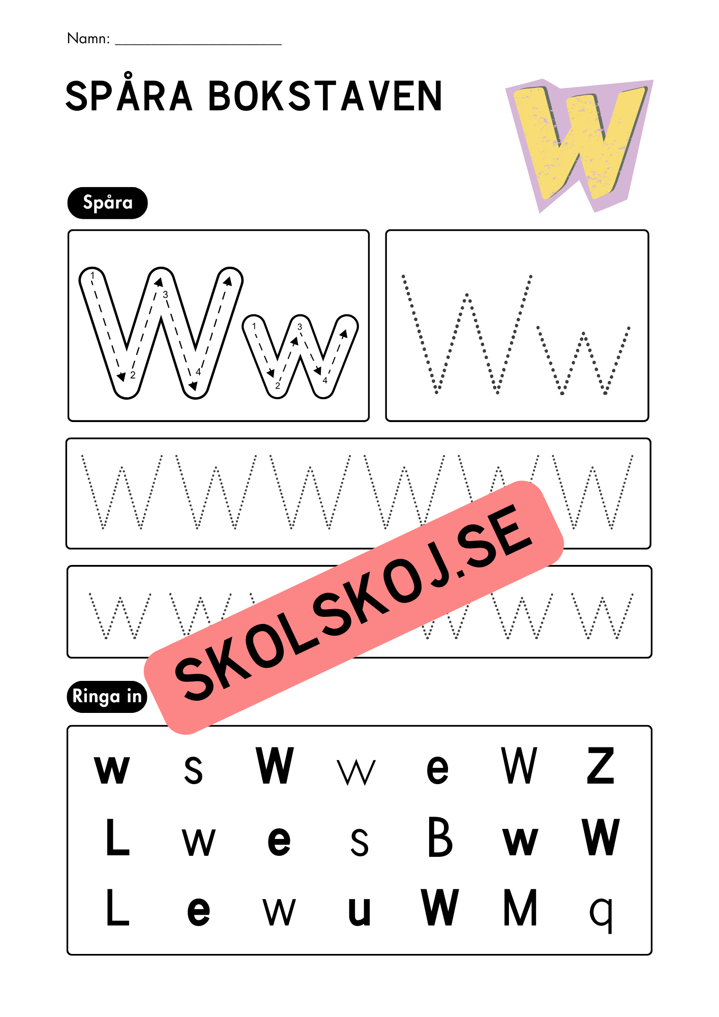 Spåra abc