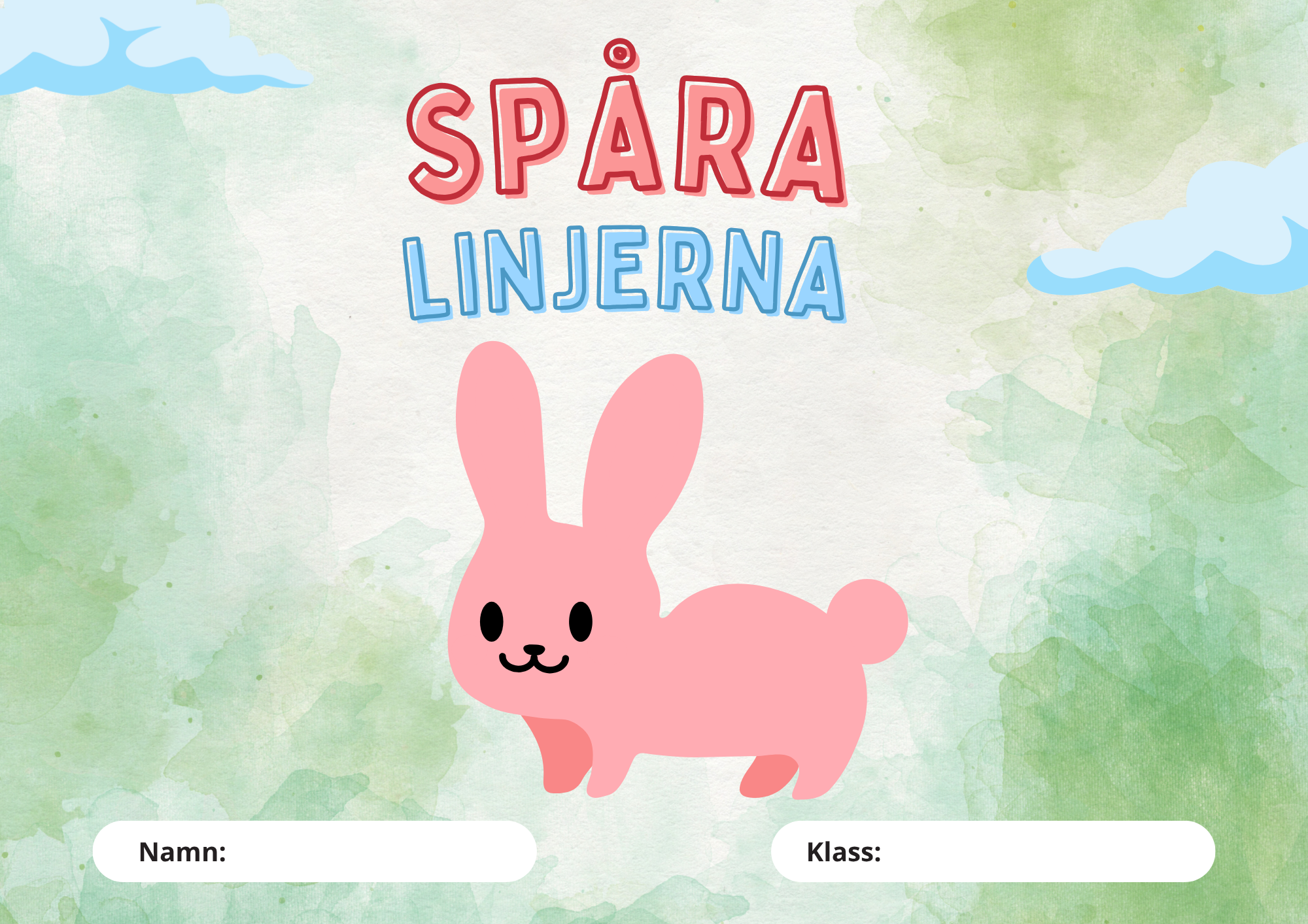 Spåra linjerna - Förskola - Åk 3