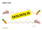 Spåra linjerna - Förskola - Åk 3