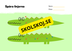 Spåra linjerna 2 - Förskola - Åk 3