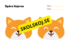 Spåra linjerna 2 - Förskola - Åk 3