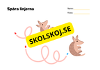 Spåra linjerna 2 - Förskola - Åk 3