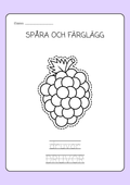 Spåra och färglägg
