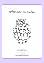 Spåra och färglägg