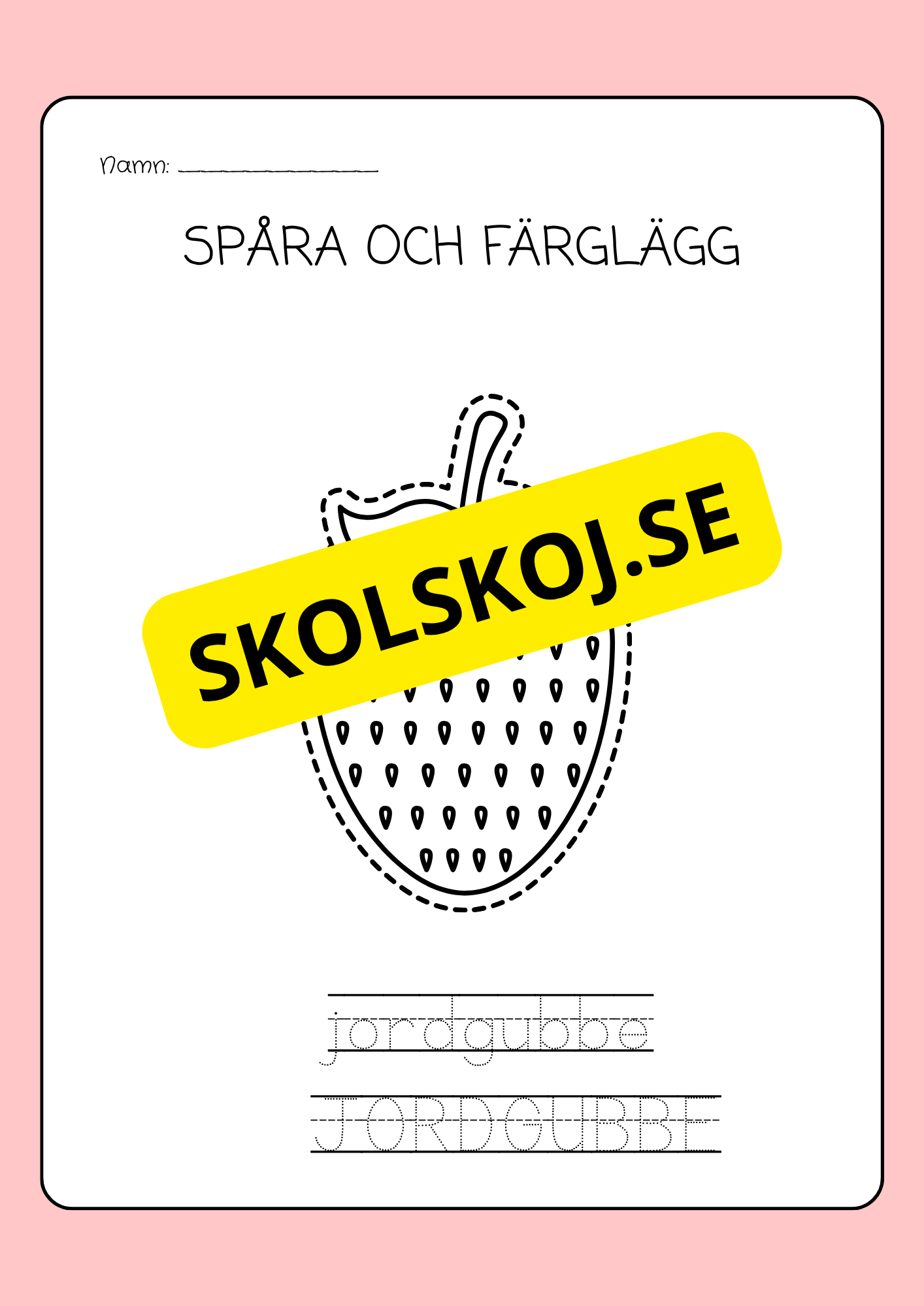 Spåra och färglägg