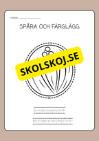 Spåra och färglägg