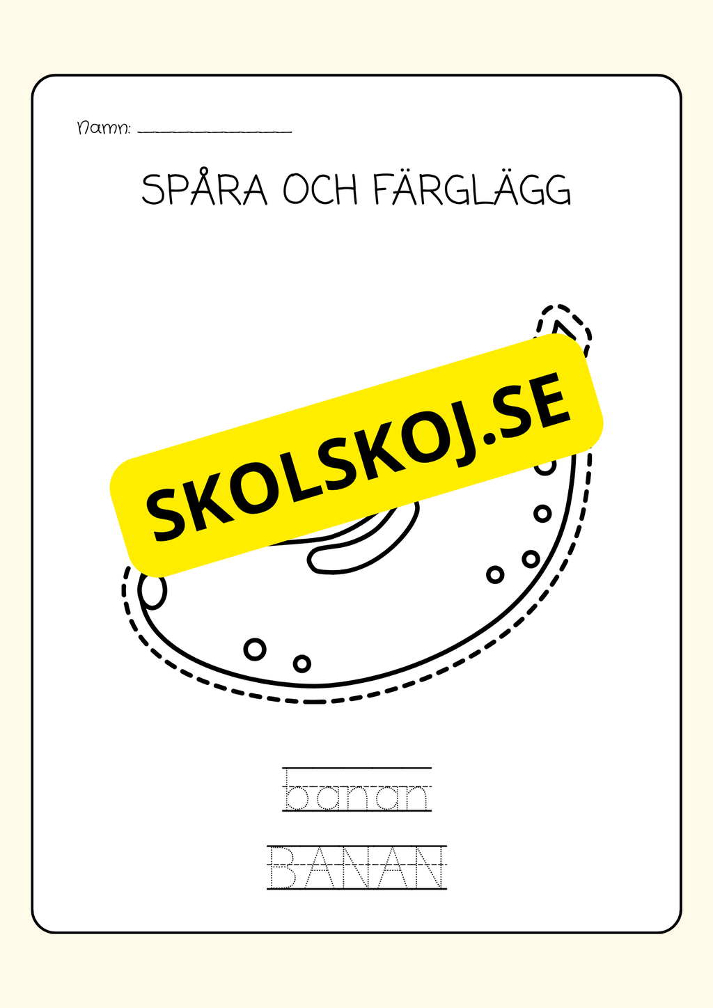 Spåra och färglägg