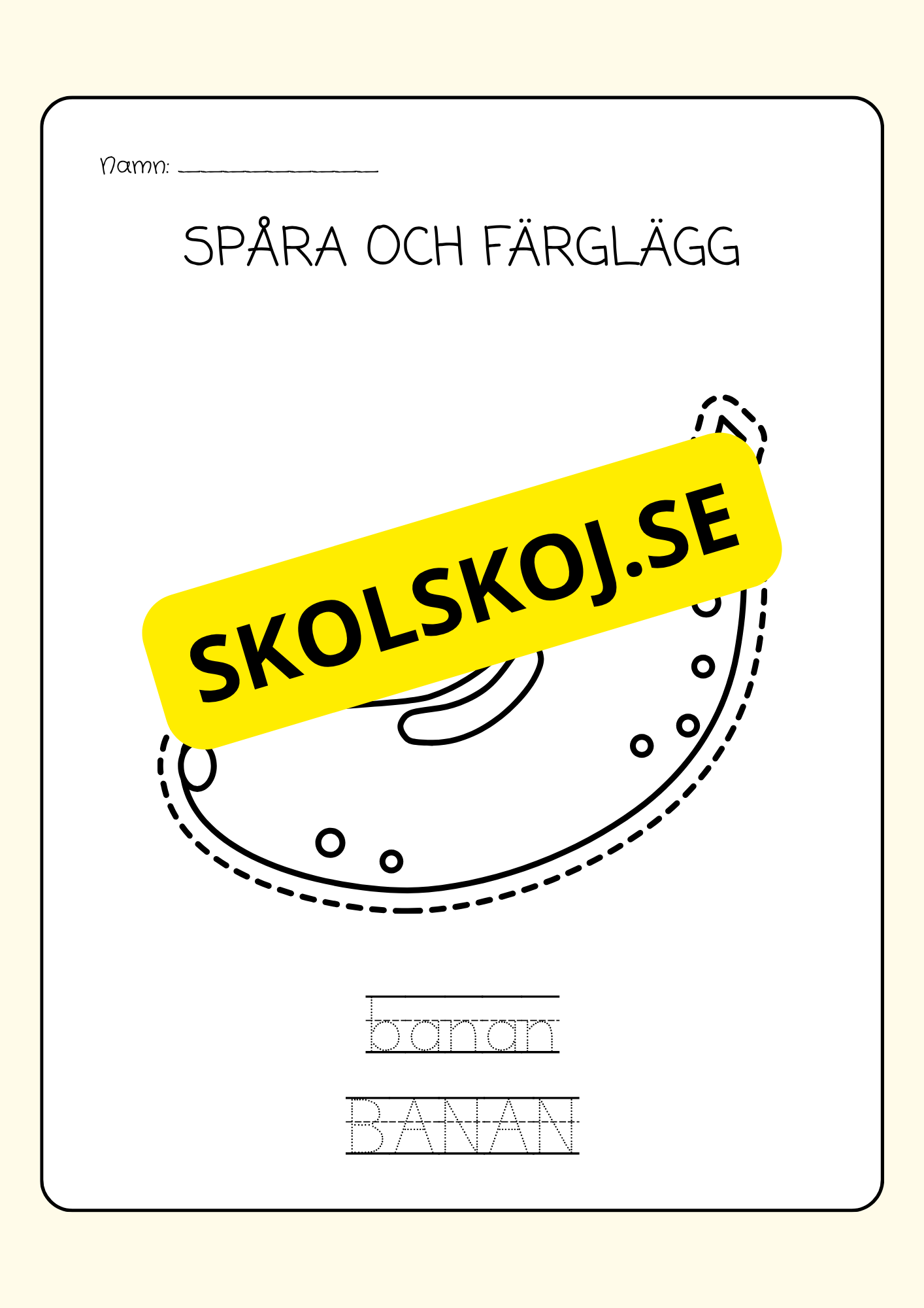 Spåra och färglägg