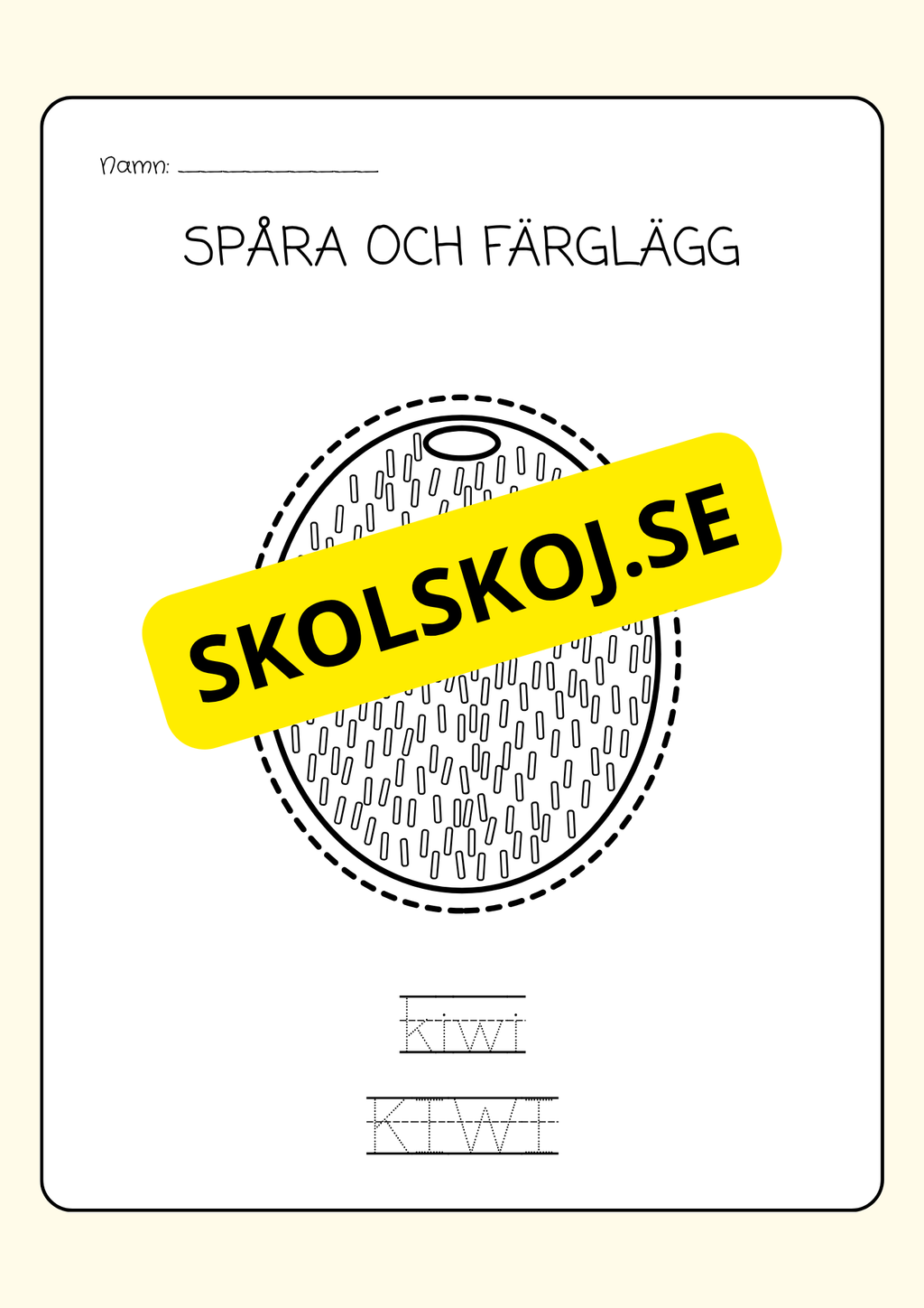 Spåra och färglägg