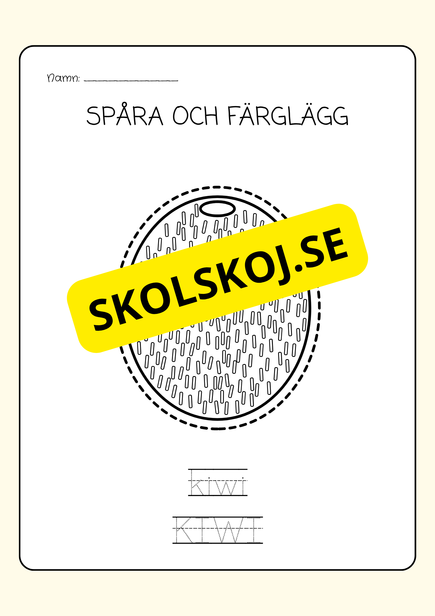 Spåra och färglägg