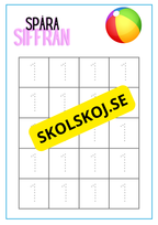 Spåra siffran
