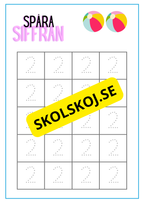 Spåra siffran