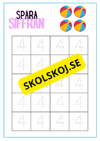 Spåra siffran