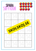 Spåra siffran