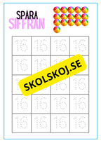 Spåra siffran