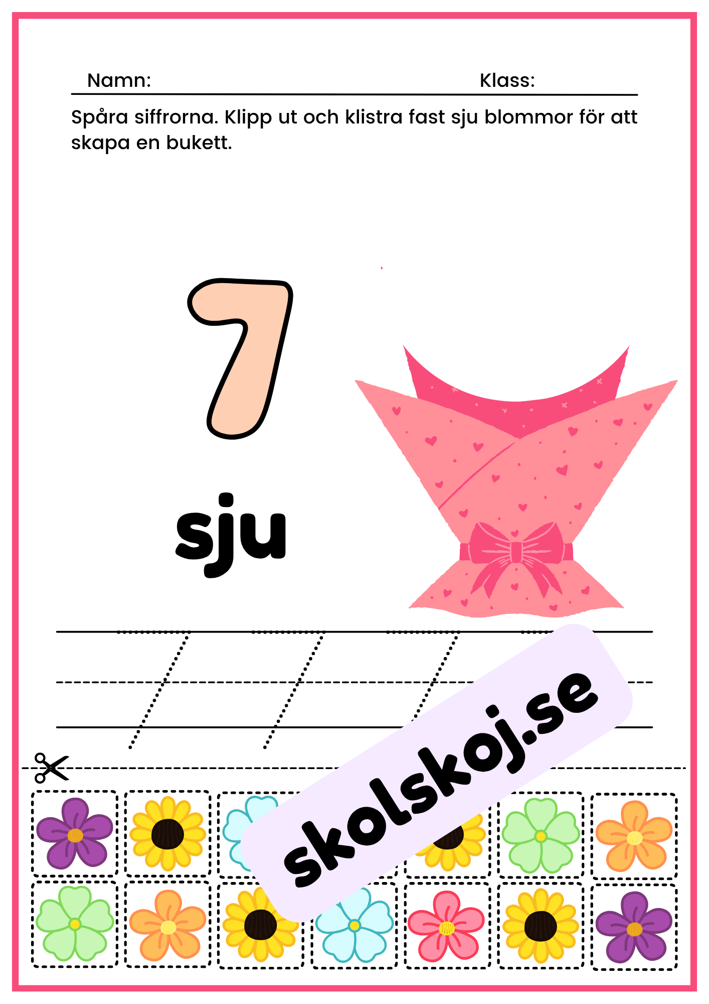 Spåra siffror och skapa buketter