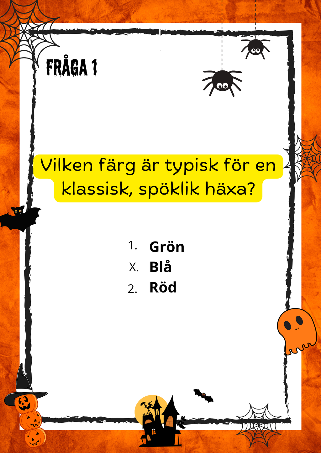 Spökrundan + facit