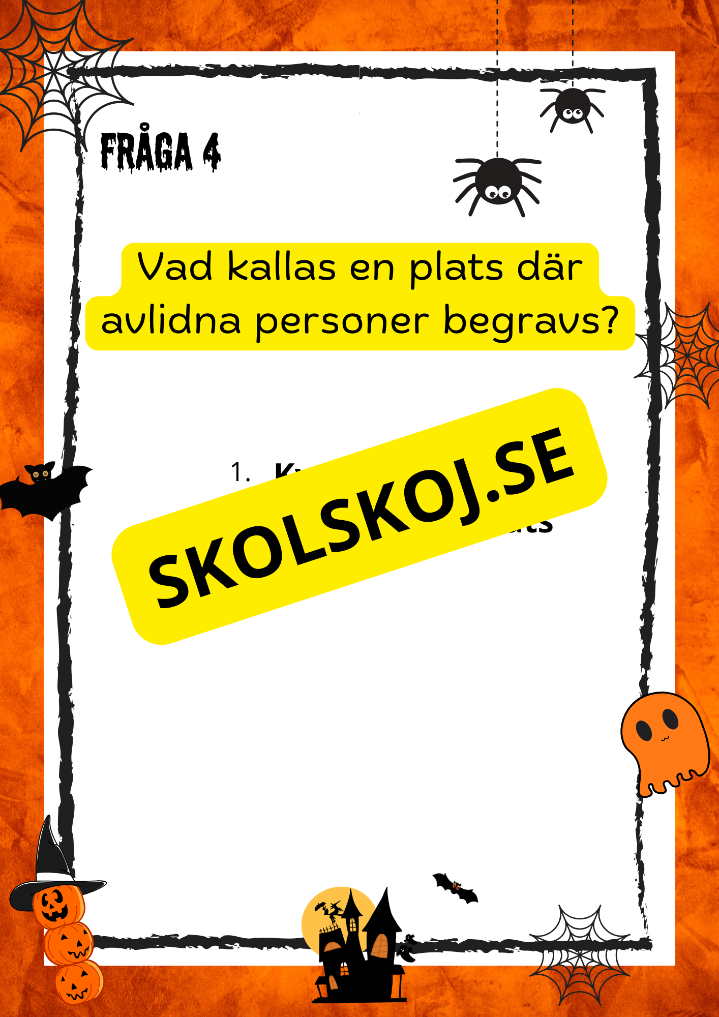 Spökrundan + facit