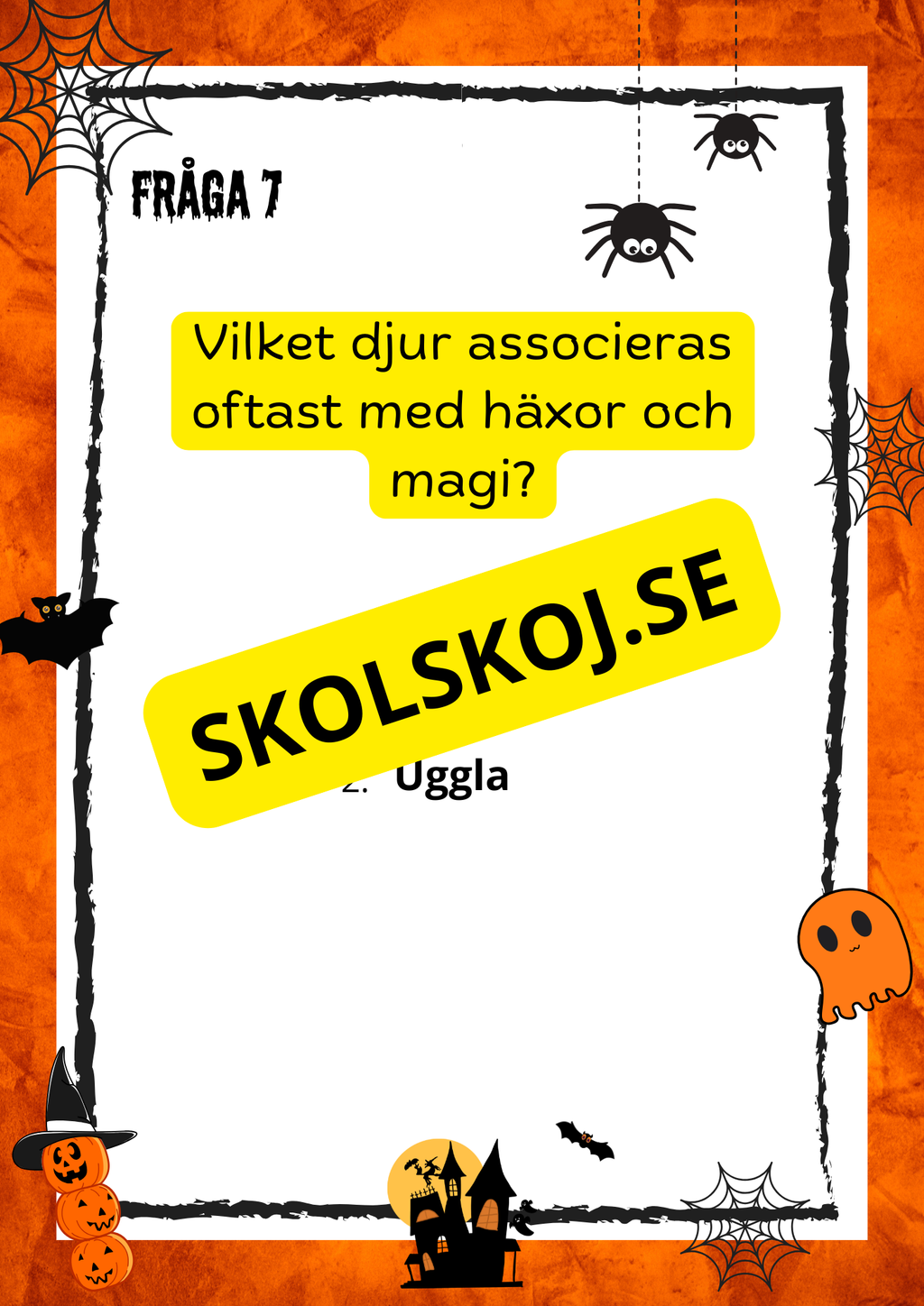 Spökrundan + facit