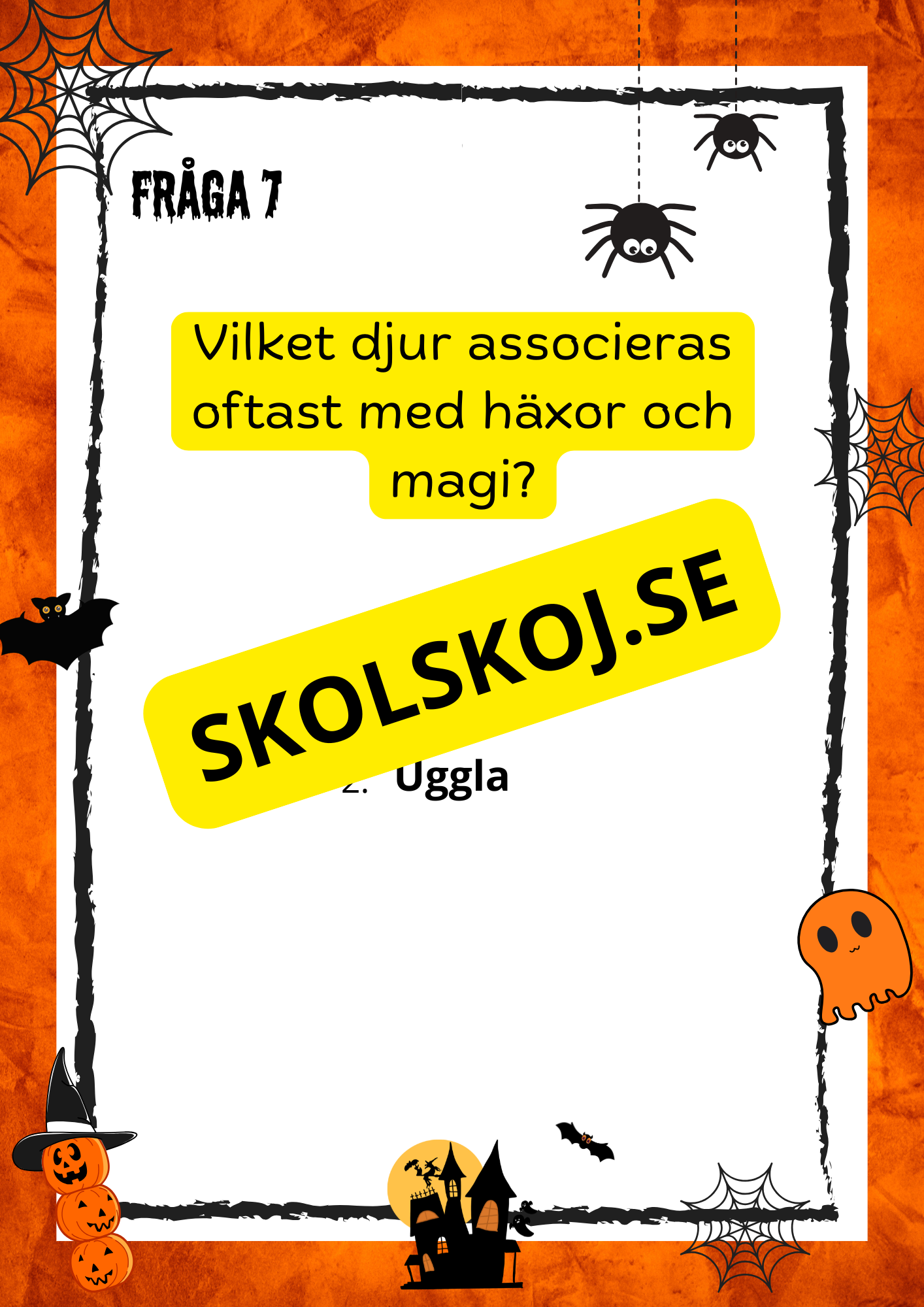 Spökrundan + facit