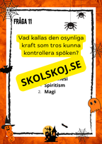Spökrundan + facit
