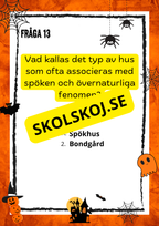 Spökrundan + facit