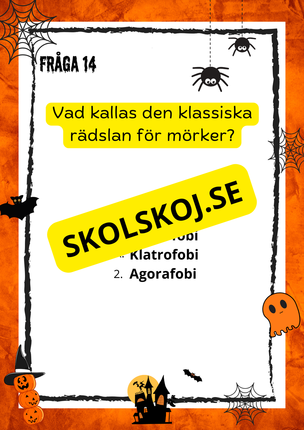 Spökrundan + facit